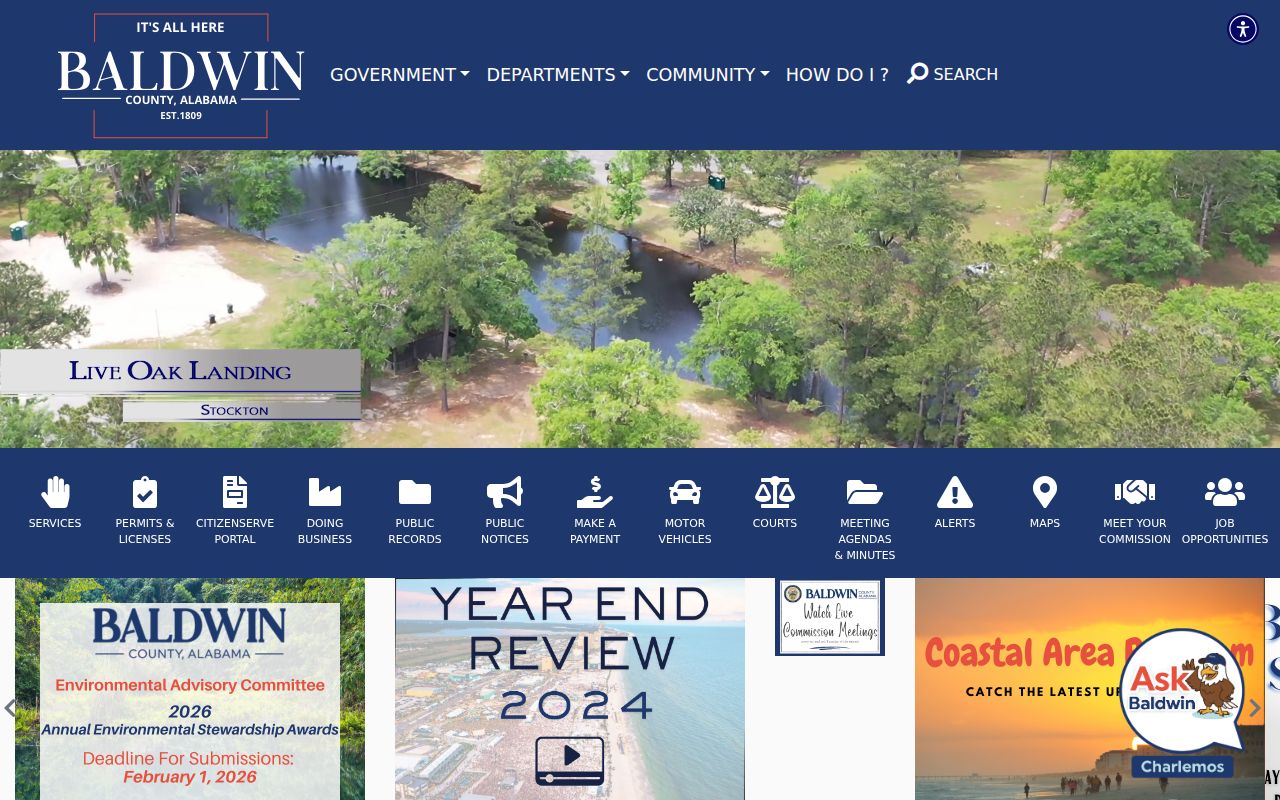 Baldwin County Probate Court records portal for genealogy research