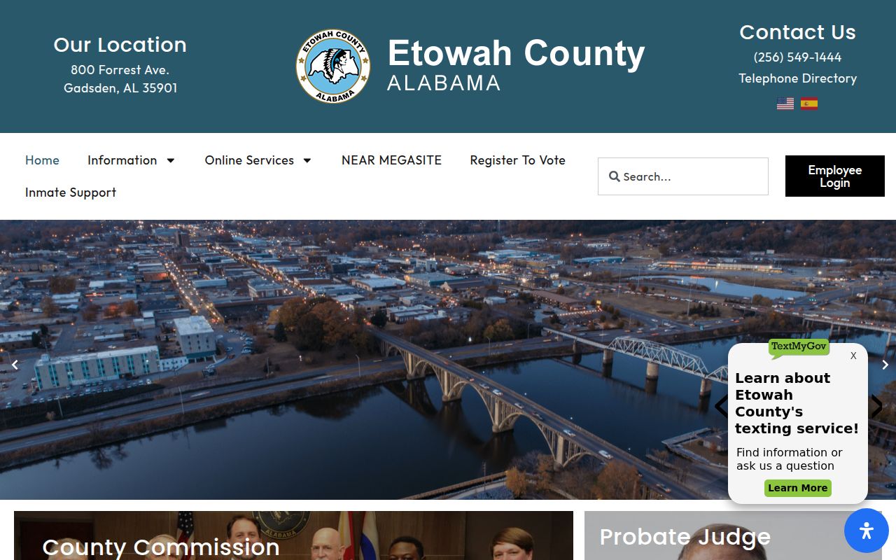 Etowah County Probate Court records access for genealogy research