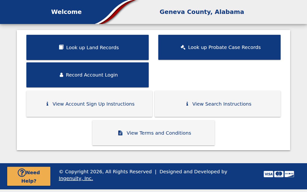 Geneva County Probate Court records for genealogy research in Geneva Alabama