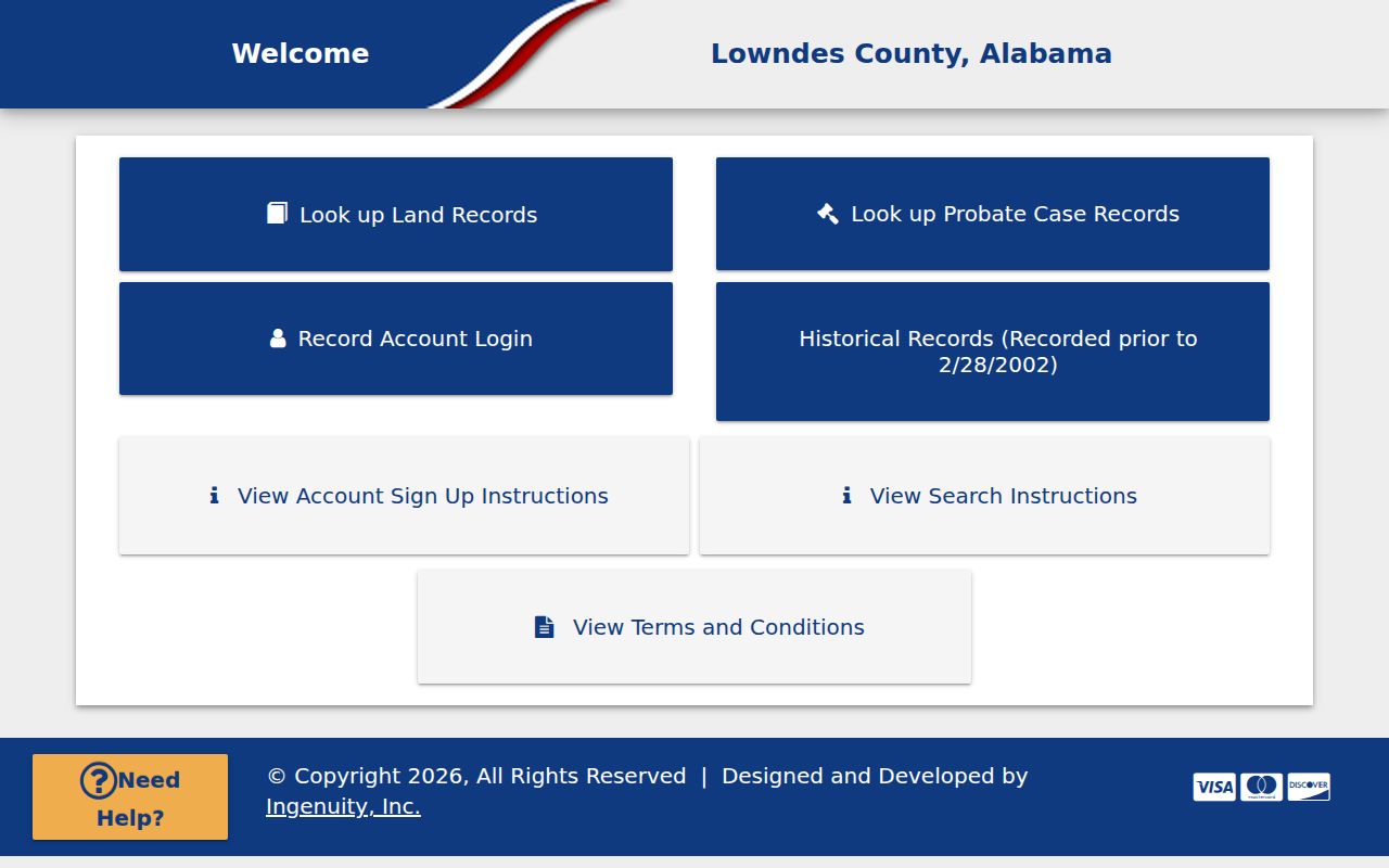 Lowndes County Probate Court records for genealogy research