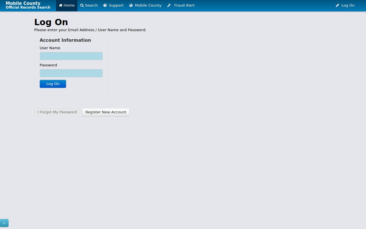 Mobile County Probate Court records portal for genealogy research